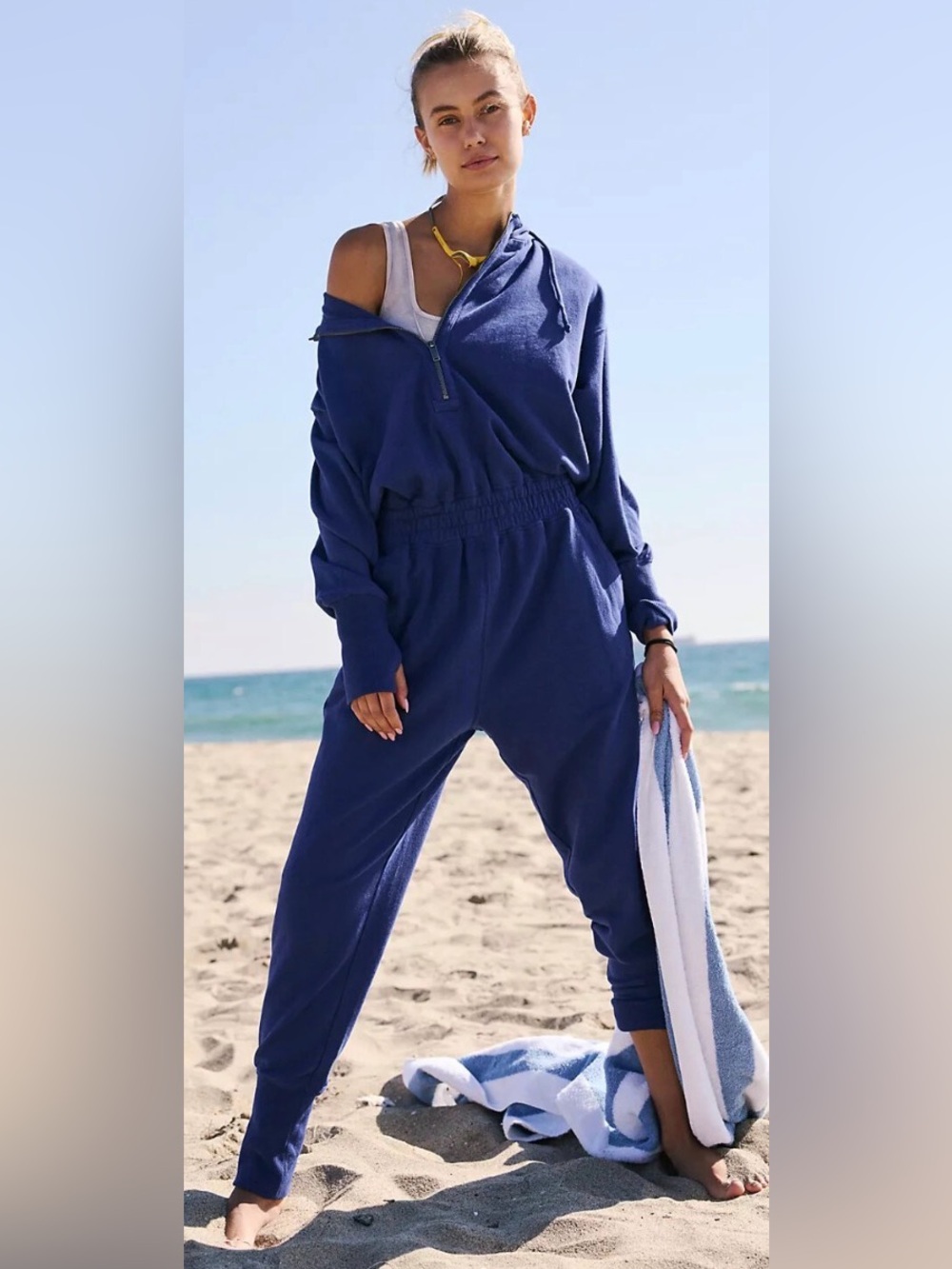 Free people training day jumpsuit S